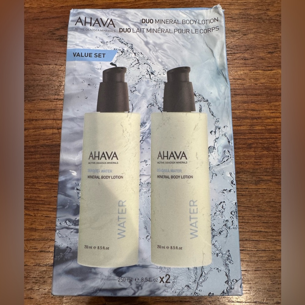 AHAVA Mineral Body Lotion Duo Value Set - Picture 5 of 8